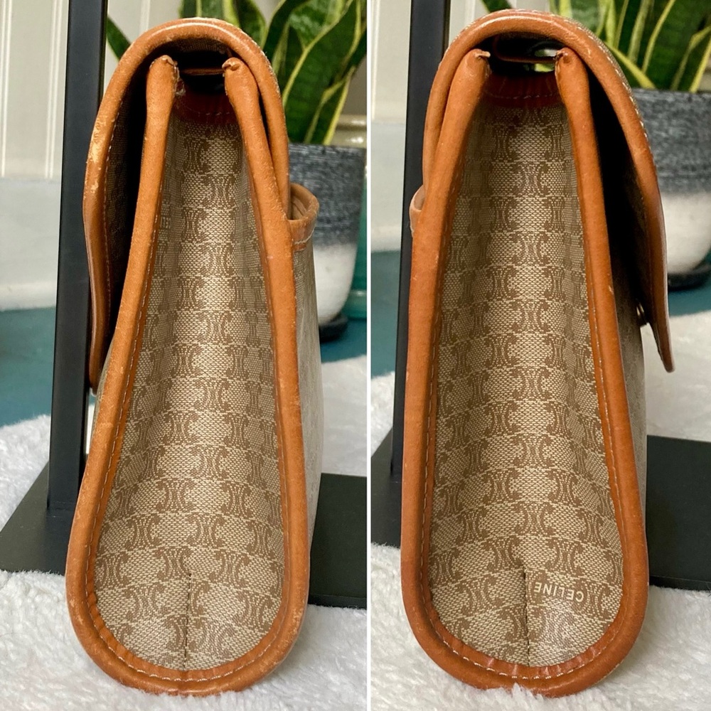 ❌SOLD❌ Celine ✨HP✨ Vintage Macadam Envelope Flap Bag - Picture 8 of 17